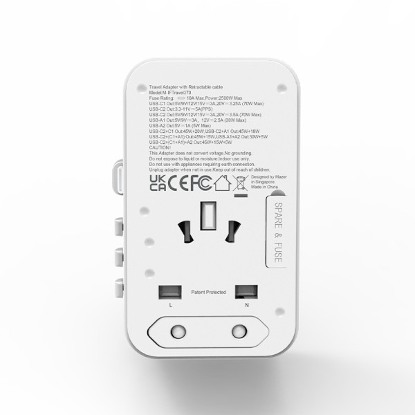 MAZER CABLES M-IFTRAVEL370-WT