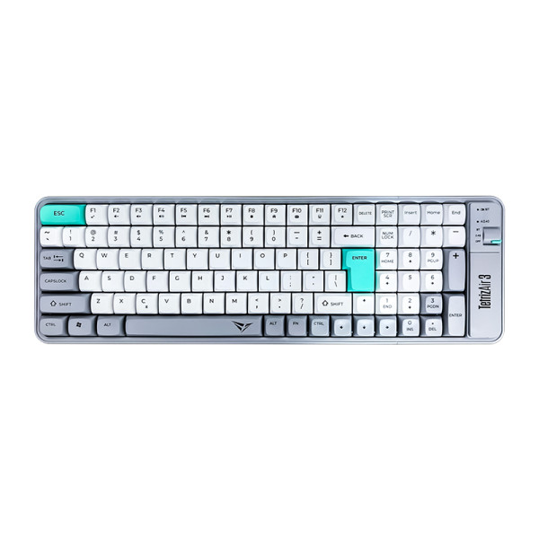 ALCATROZ KEYBOARD TETRIZ AIR 3 WLESS KB W.WHITE