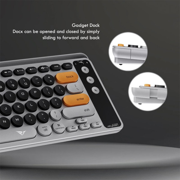 ALCATROZ KEYBOARD JELLYBEAN AIRDOCK 2 SPRING PIN