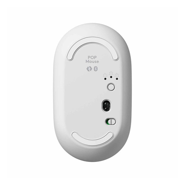 LOGITECH MOUSE 910-007400 (POP MS-WHT)