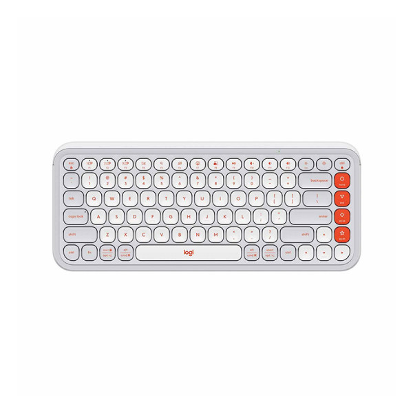 LOGITECH KEYBOARD 920-013084 (POP KB-WHT)
