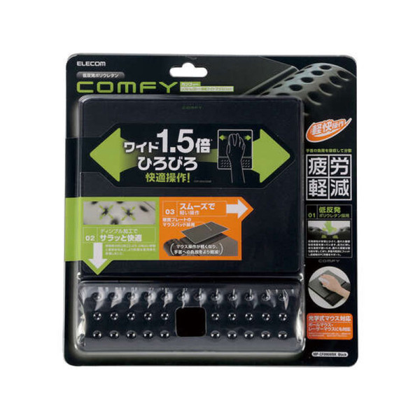 ELECOM MOUSEPAD MP-CF096WBK