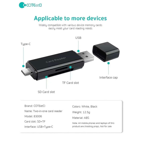 COTECI FLASH MEMORY 83006-BK
