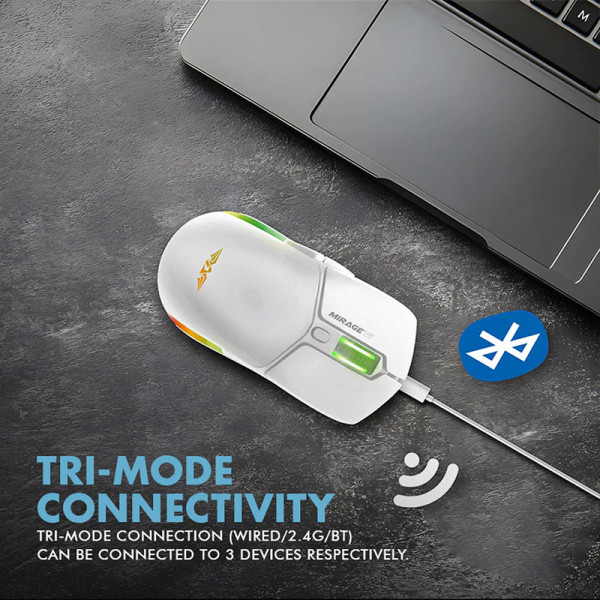 ARMAGGEDDON MOUSE MIRAGE-VI WHITE