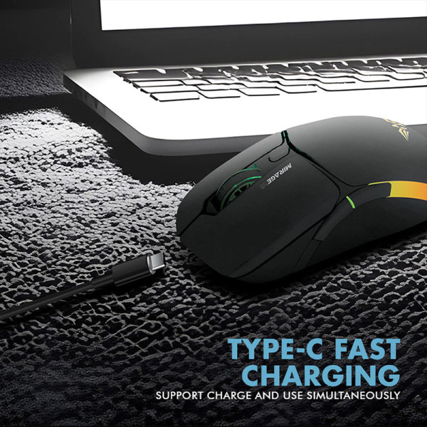 ARMAGGEDDON MOUSE MIRAGE-VI BLACK