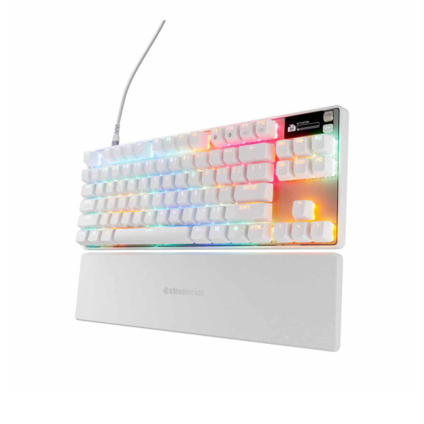 STEELSERIES KEYBOARD APEX PRO TKL OMN KB+WRI RE WHT