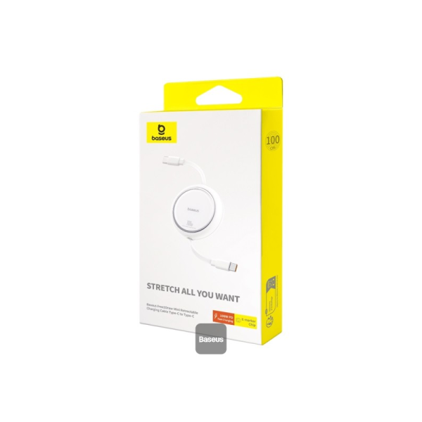 BASEUS CABLES FREE2DRAW 1M CABLE WHITE