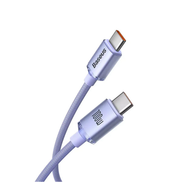 BASEUS CABLES CRYSTAL SHINE 2M CABLE PURPLE