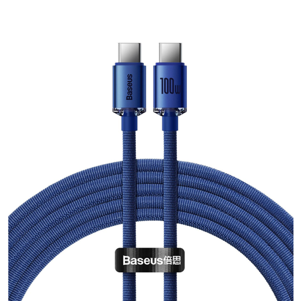 BASEUS CABLES CRYSTAL SHINE 2M CABLE BLUE
