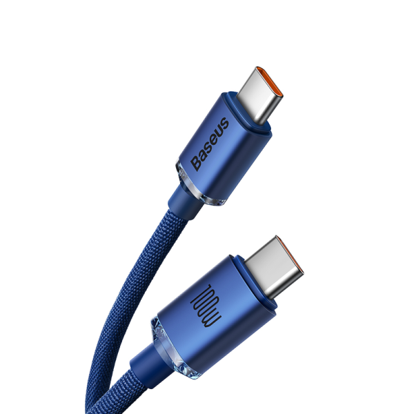 BASEUS CABLES CRYSTAL SHINE 2M CABLE BLUE