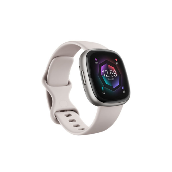 FITBIT FITNESS FB521SRWT-SENSE 2 WHT/PLAT