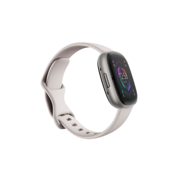 FITBIT FITNESS FB521SRWT-SENSE 2 WHT/PLAT