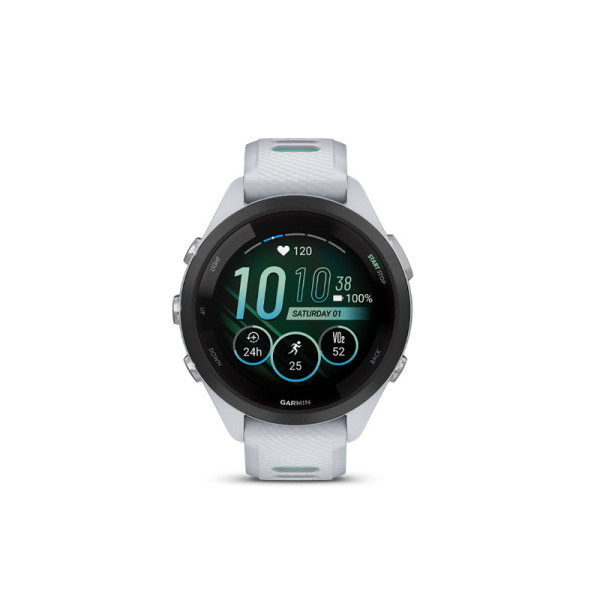 GARMIN SMART WATCH FORERUNNER 265S MUSIC-WHITESTO