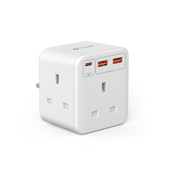 MAZER PHONE ACCESSORIES M-HOME-CUBE20UK-WH