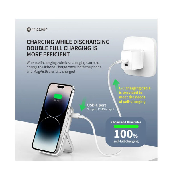 MAZER PHONE ACCESSORIES M-MAGAIR16-GY