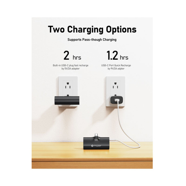 MAZER PHONE ACCESSORIES M-POCKET5.0C-BK