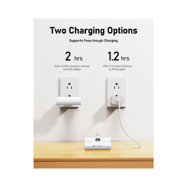 MAZER PHONE ACCESSORIES M-POCKET5.0C-WH