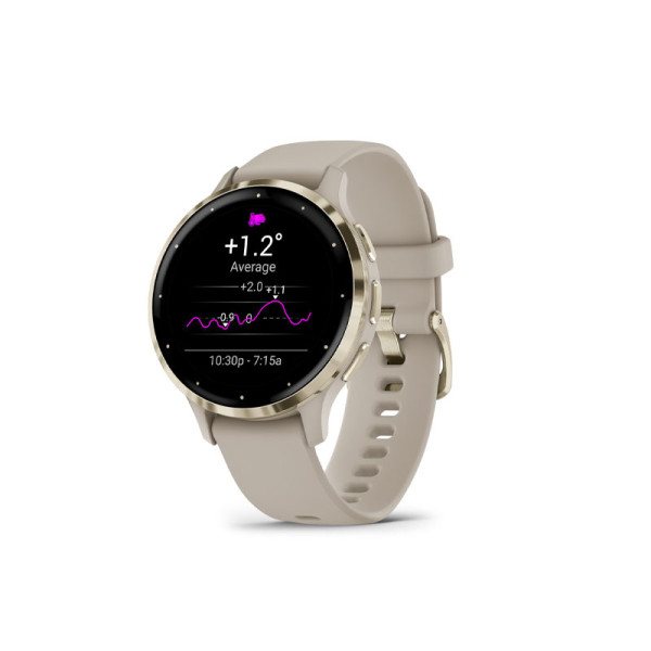 GARMIN SMART WATCH VENU 3S GPS-F.GRAY + S.GOLD 