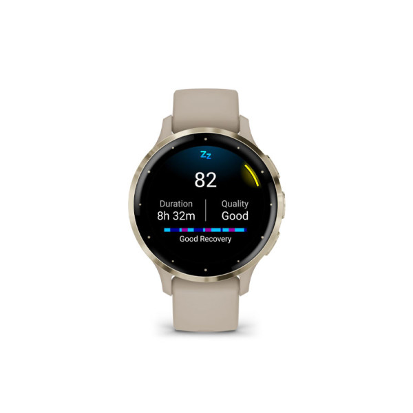 GARMIN SMART WATCH VENU 3S GPS-F.GRAY + S.GOLD 