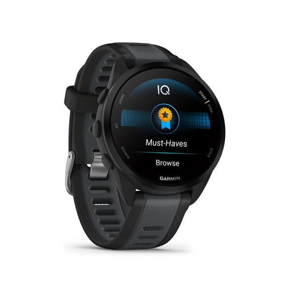 GARMIN FITNESS FORERUNNER 165 BLACK/S.GRAY