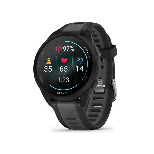 GARMIN FITNESS FORERUNNER 165 BLACK/S.GRAY