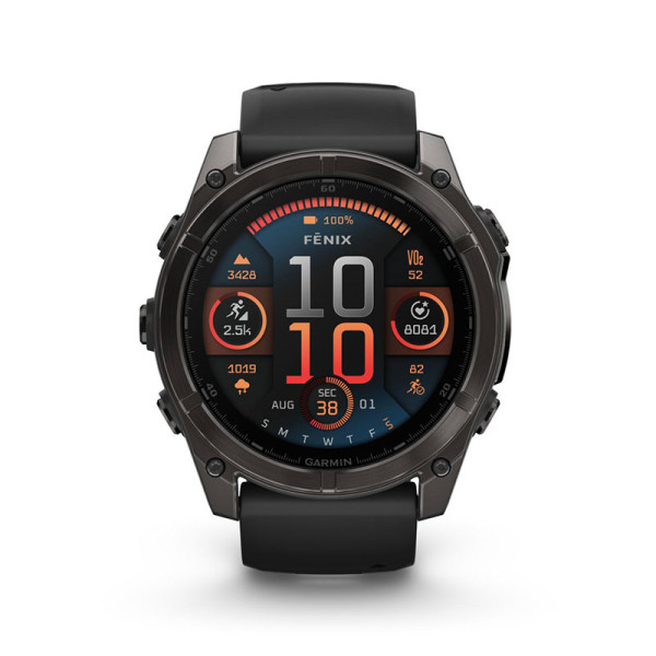 GARMIN FITNESS FENIX 8 51 SAPH BLK