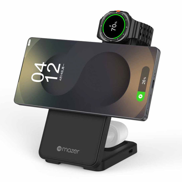 MAZER PHONE ACCESSORIES M-MAGFOLD13S-BK