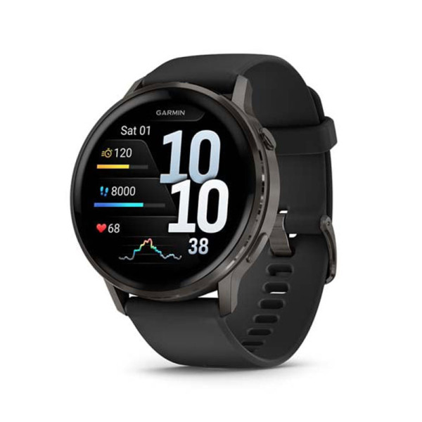 GARMIN SMART WATCH VENU 4 SLATE BLK BAND 45MM