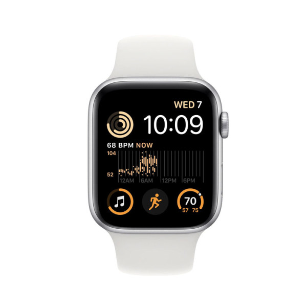 APPLE ~WATCH SE2 44 CEL SILVER ALU S.BAND WHITE REGULAR MNQ23ZP/A