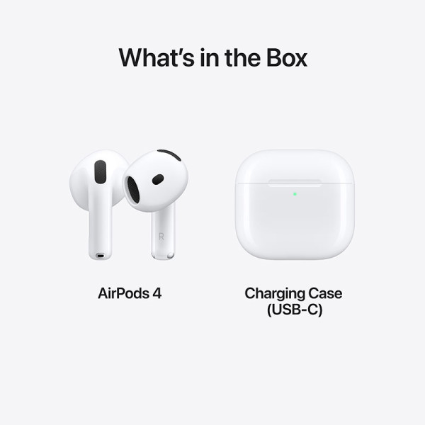 APPLE AirPods 4 with USB-C Charging Case MXP63ZA/A