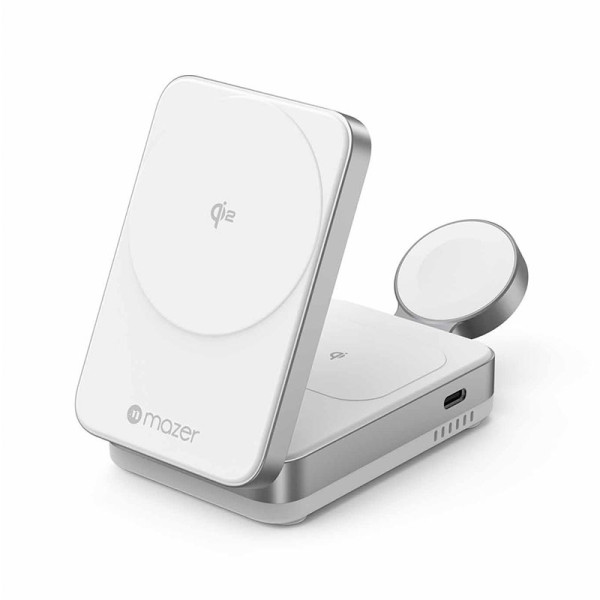 MAZER Apple 3PP Products M-QI2-MAGFOLD05-WH