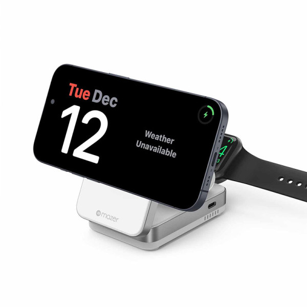 MAZER Apple 3PP Products M-QI2-MAGFOLD05-WH