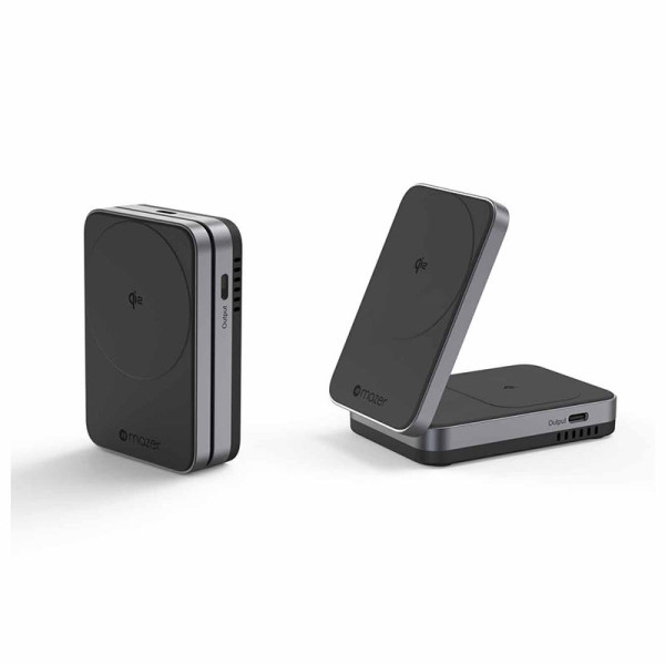 MAZER Apple 3PP Products M-QI2-MAGFOLD02-BK