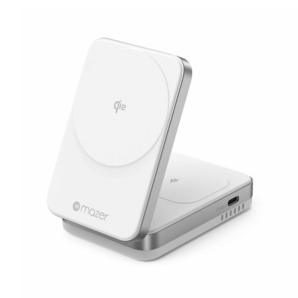 MAZER Apple 3PP Products M-QI2-MAGFOLD02-WH