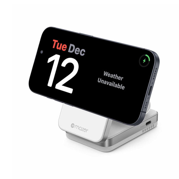 MAZER Apple 3PP Products M-QI2-MAGFOLD02-WH