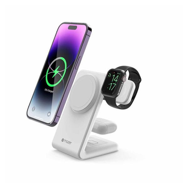 MAZER Apple 3PP Products M-MAGSTAND01-WH