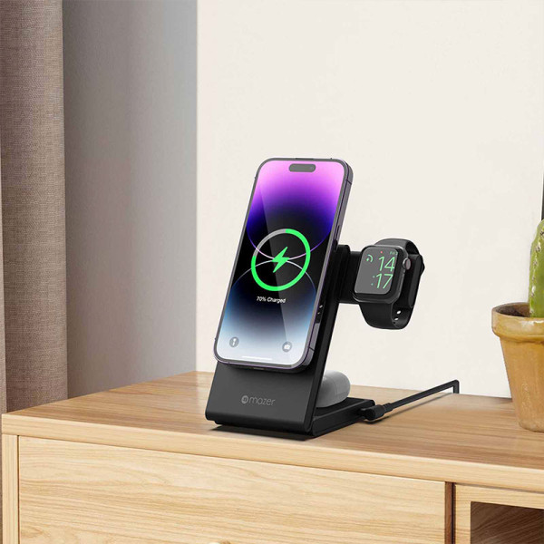 MAZER Apple 3PP Products M-MAGFOLD03-BK 