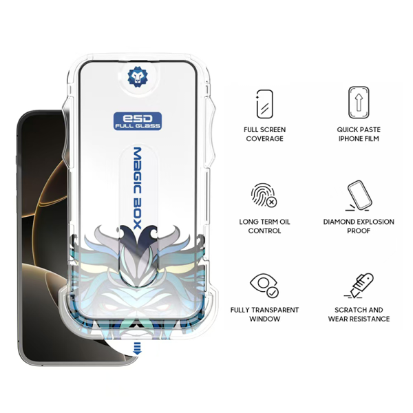 LITO LITO D09 TOOLS TEMPERED GLASS HD IPHONE 16 PRO LITO1314