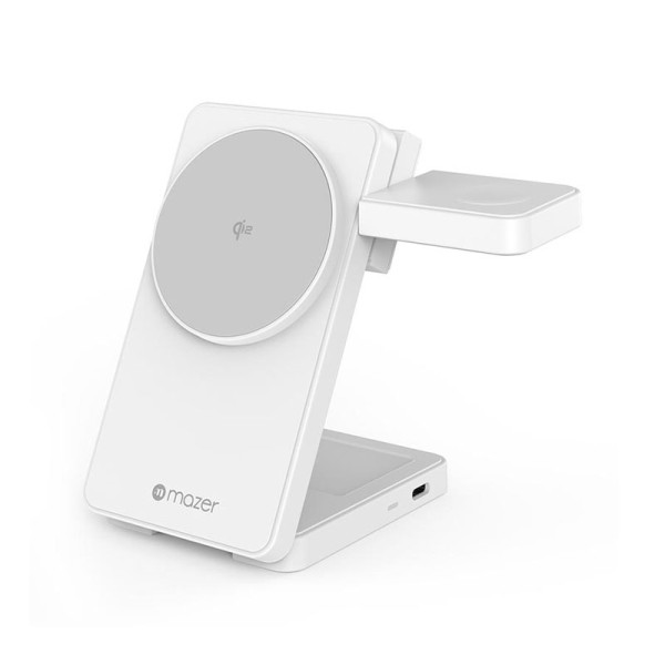 MAZER Apple 3PP Products M-QI2-MAGFOLD06-WH