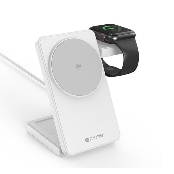 MAZER Apple 3PP Products M-QI2-MAGFOLD06-WH