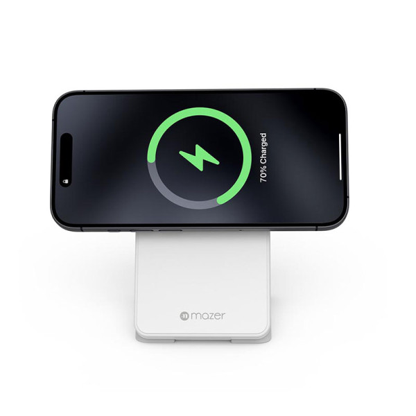 MAZER Apple 3PP Products M-QI2-MAGFOLD06-WH