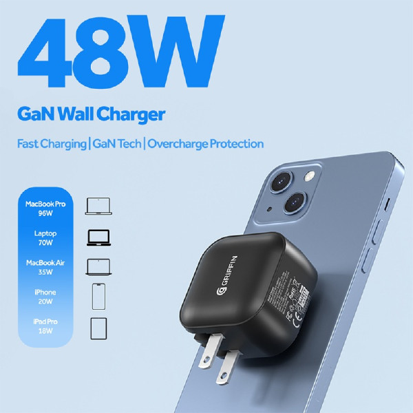 GRIFFIN Apple 3PP Products GP511-BLA-048W00