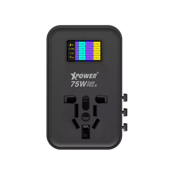 XPOWER XP TA75D LED DISPLAY 75W ADAPTER BLACK XP9478