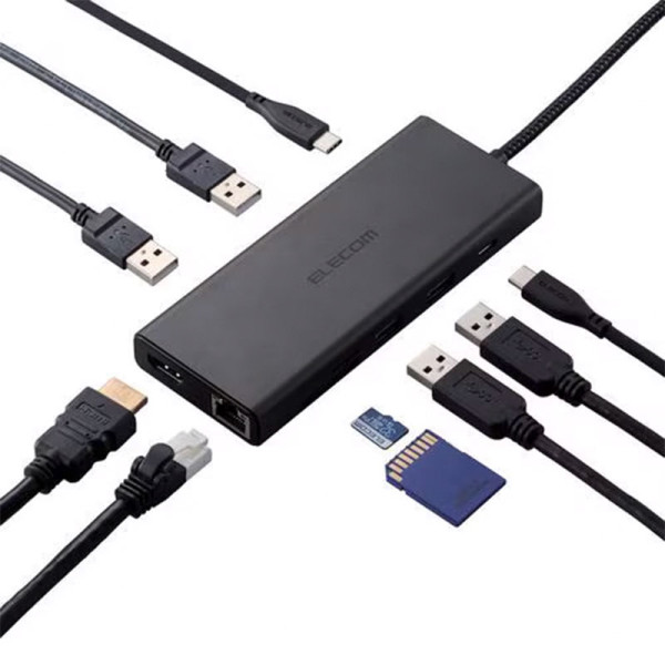ELECOM Apple 3PP Products DST-100BPBK