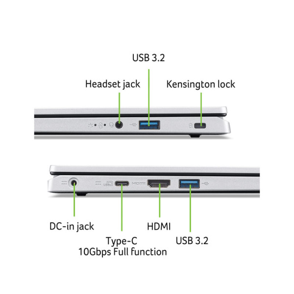 ACER LAPTOP A314-36P-C3NT (SLV)