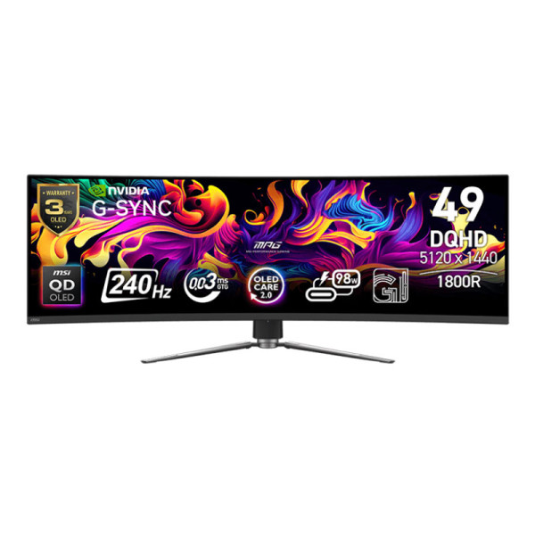 MSI MONITOR MPG 491CQPX QD-OLED