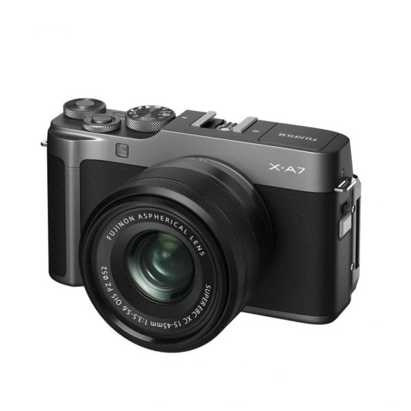 FUJIFILM INTERCHANGEABLE LENS X-A7/XC15-45 KIT DARK SILVER