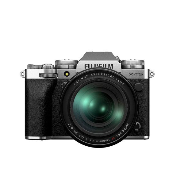 FUJIFILM INTERCHANGEABLE LENS X-T5 S/1680KIT SILVER WW1 CD