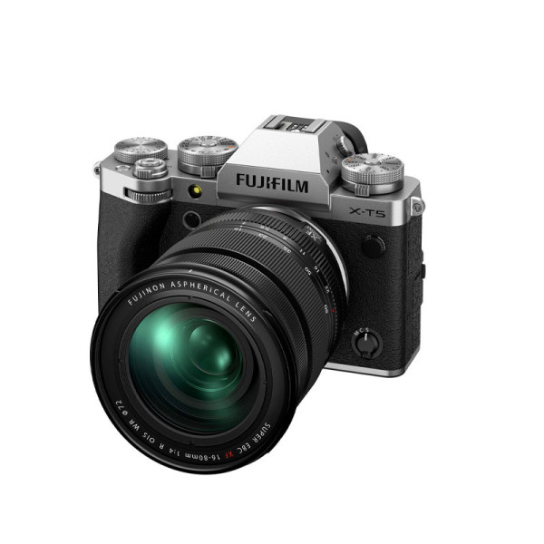 FUJIFILM INTERCHANGEABLE LENS X-T5 S/1680KIT SILVER WW1 CD
