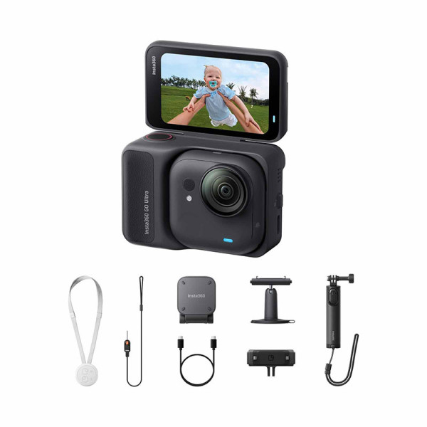 INSTA360 DIGITAL VIDEO CAMERA GO ULTRA CREATOR BUNDLE (BLK)